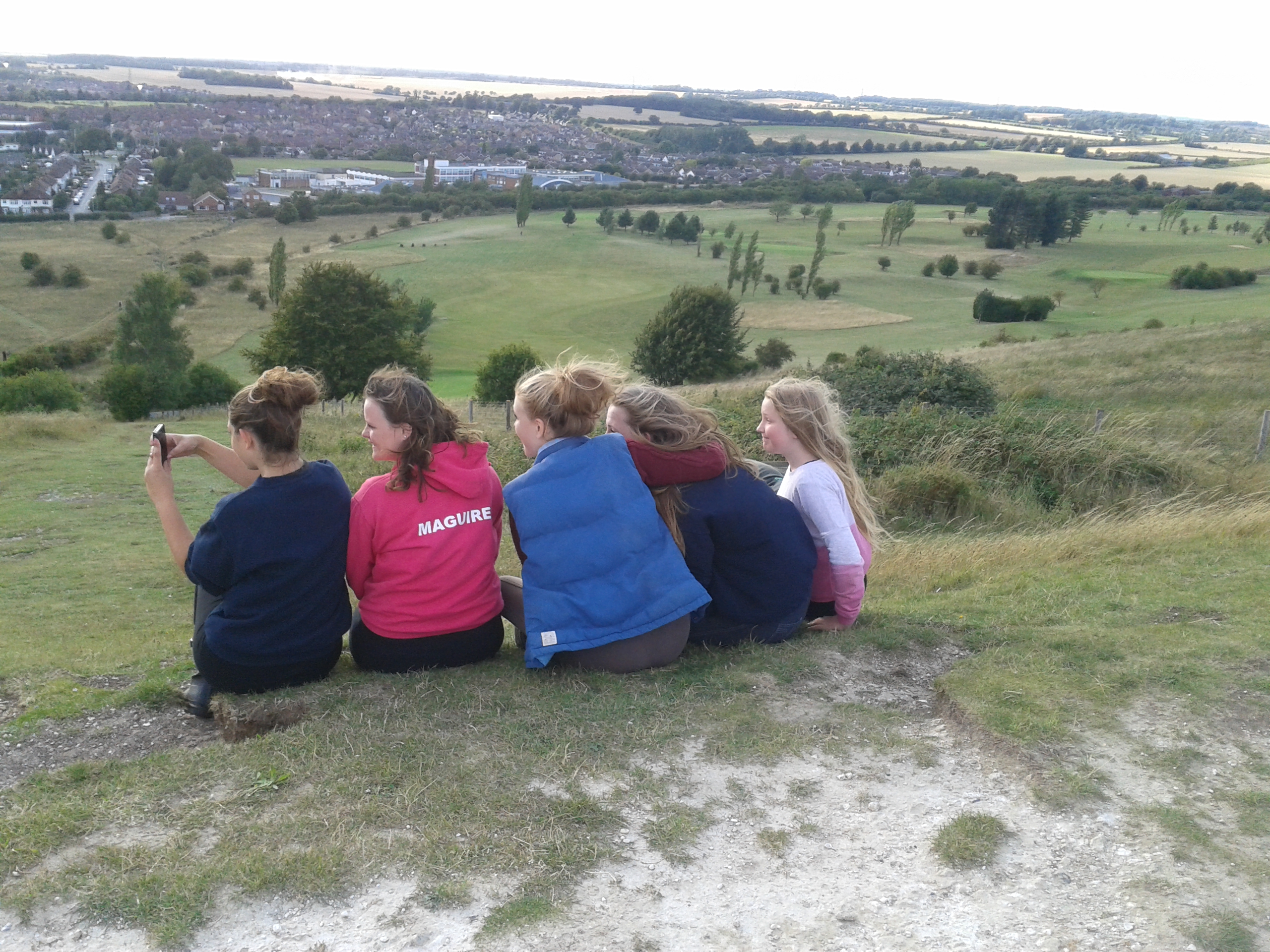 The Evening Walk on Warden Hill